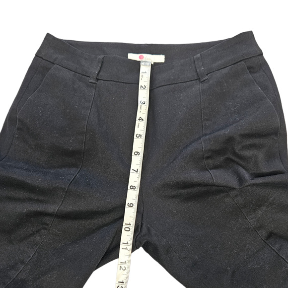 Boden Bi-Stretch Crop Flare Trousers In Black - Picture 7 of 9